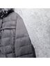 Michael Kors 100% Polyester 6% Acrylic 94% Modacrylic 50% Felt 50% Felt Solid Black Gray Coat Size XL - photo 10