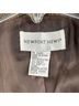 Newport News Floral Brown Coat Size 4 - photo 3