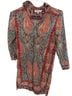 Philosophy Paisley Multi Color Long Sleeve Blouse Size XS - photo 1