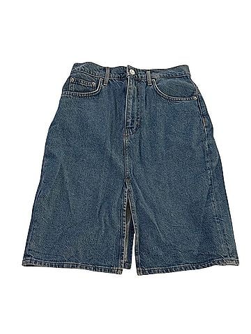 10 Crosby Derek Lam Intermix Sutton Denim Skirt (view 1)