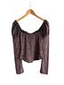 Maeve Damask Black Red Blouse Size S - photo 4