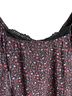 Maeve Damask Black Red Blouse Size S - photo 6