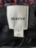 Maeve Damask Black Red Blouse Size S - photo 3