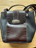 Brighton 100% Leather Black Brown Leather Tote One size - photo 3