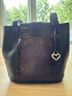 Brighton 100% Leather Black Brown Leather Tote One size - photo 5