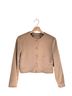 Pendleton 100% Wool Solid Brown Tan Jacket Size XS (petite) - photo 1