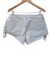 One Teaspoon 100% Leather White Tan Leather Shorts Size 34 waist - photo 2