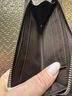Coach Print Brown Tan Leather Wristlet One size - photo 3