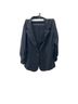Noir Lord &amp; Taylor Black Ruched Sleeve One Button Ponte Career Office Blazer Blazer - photo 1