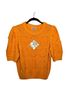 Baum Und Pferdgarten Solid Orange Pullover Sweater Size M - photo 1