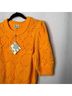 Baum Und Pferdgarten Solid Orange Pullover Sweater Size M - photo 5