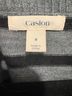Nordstrom Stripes Gray Black Pullover Sweater Size S - photo 3
