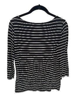 Garnet Hill 3/4 Sleeve Blouse (view 2)