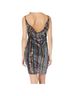 Bebe Print Black Multi Color Cocktail Dress Size S - photo 2