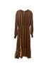 Hatch 100% Viscose 100% Polyester Floral Yellow Gold Casual Dress Size 2 - photo 1