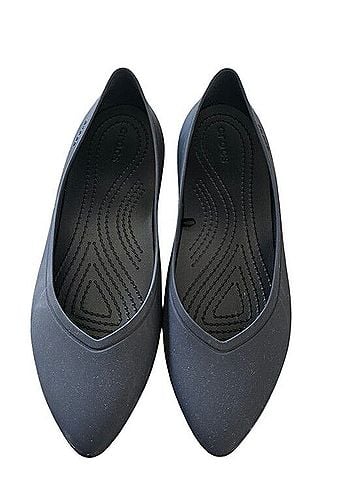 Crocs Pointed Ballet Flats Flats (view 1)