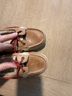 Sperry Top Sider Checkered-gingham Red Black Tan Flats Size 7 1/2 - photo 5