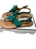 Coach Teal Sandals Size 7 - photo 2