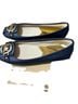 Michael Kors 100% Leather Blue Flats Size 7 1/2 - photo 2