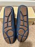 Michael Kors 100% Leather Blue Flats Size 7 1/2 - photo 3