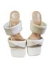 Vince Camuto White Ivory Heels Size 8 1/2 - photo 2