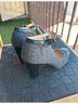 Nine West Gray Black Heels Size 9 1/2 - photo 3