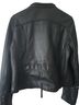Michael Kors 100% Leather Black Leather Jacket Size L - photo 2