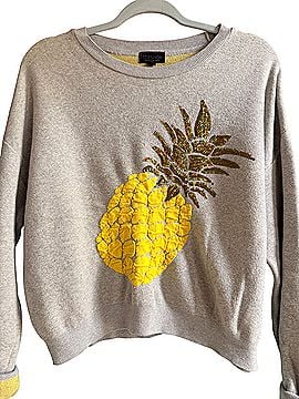 Topshop Pineapple Pullover Sweater (view 2)