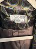 Kay Unger Graphic Gray Green Purple Jacket Size 4 - photo 3