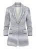 Veronica Beard Stripes Blue White Blazer Size 4 - photo 1