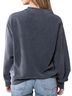 Anine Bing 100% Cotton Gray White Sweatshirt Size S - photo 2