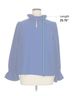 J.Crew 100% Polyester Blue J.Crew Long Sleeve Blouse Size XL - photo 5
