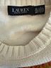Ralph Lauren 100% Cotton White Pullover Sweater Size 2X - photo 4