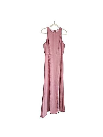 Dessy Collection Diamond Cutout Back Trumpet Gown Cocktail Dress (view 2)