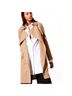 Aritzia 100% Lyocell 100% Cupramonium Solid Tan Trenchcoat Size S - photo 16