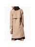Aritzia 100% Lyocell 100% Cupramonium Solid Tan Trenchcoat Size S - photo 6