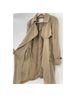Aritzia 100% Lyocell 100% Cupramonium Solid Tan Trenchcoat Size S - photo 10