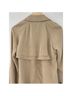 Aritzia 100% Lyocell 100% Cupramonium Solid Tan Trenchcoat Size S - photo 11