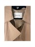 Aritzia 100% Lyocell 100% Cupramonium Solid Tan Trenchcoat Size S - photo 3