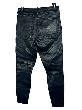 ALLSAINTS Suri Biker Jean Leather Pants (view 2)