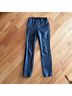 Rag & Bone 100% Lambskin 65% Cotton 30% Polyamide 5% Elastane Black Leather Pants Size 2 - photo 3
