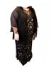 Marsoni Black Gold Cocktail Dress Size 24 - photo 4