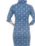 Gretchen Scott Designs Graphic Blue Casual Dress Size L - photo 2