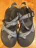 Chaco Graphic Black Multi Color Sandals Size 8 - photo 6