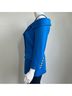 Alexia Admor Solid Blue Gold Blazer Size 6 - photo 8