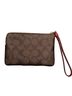 Coach Print Brown Red Wristlet One size - photo 2