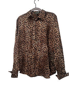 Lauren by Ralph Lauren Long Sleeve Button-Down Shirt (view 2)