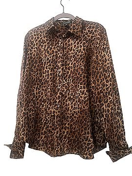 Lauren by Ralph Lauren Long Sleeve Button-Down Shirt (view 1)