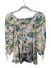 Lauren Conrad Floral Multi Color Blouse Size M - photo 2