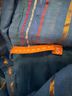 Oliphant 100% Cotton Stripes Blue Casual Dress Size S - photo 3